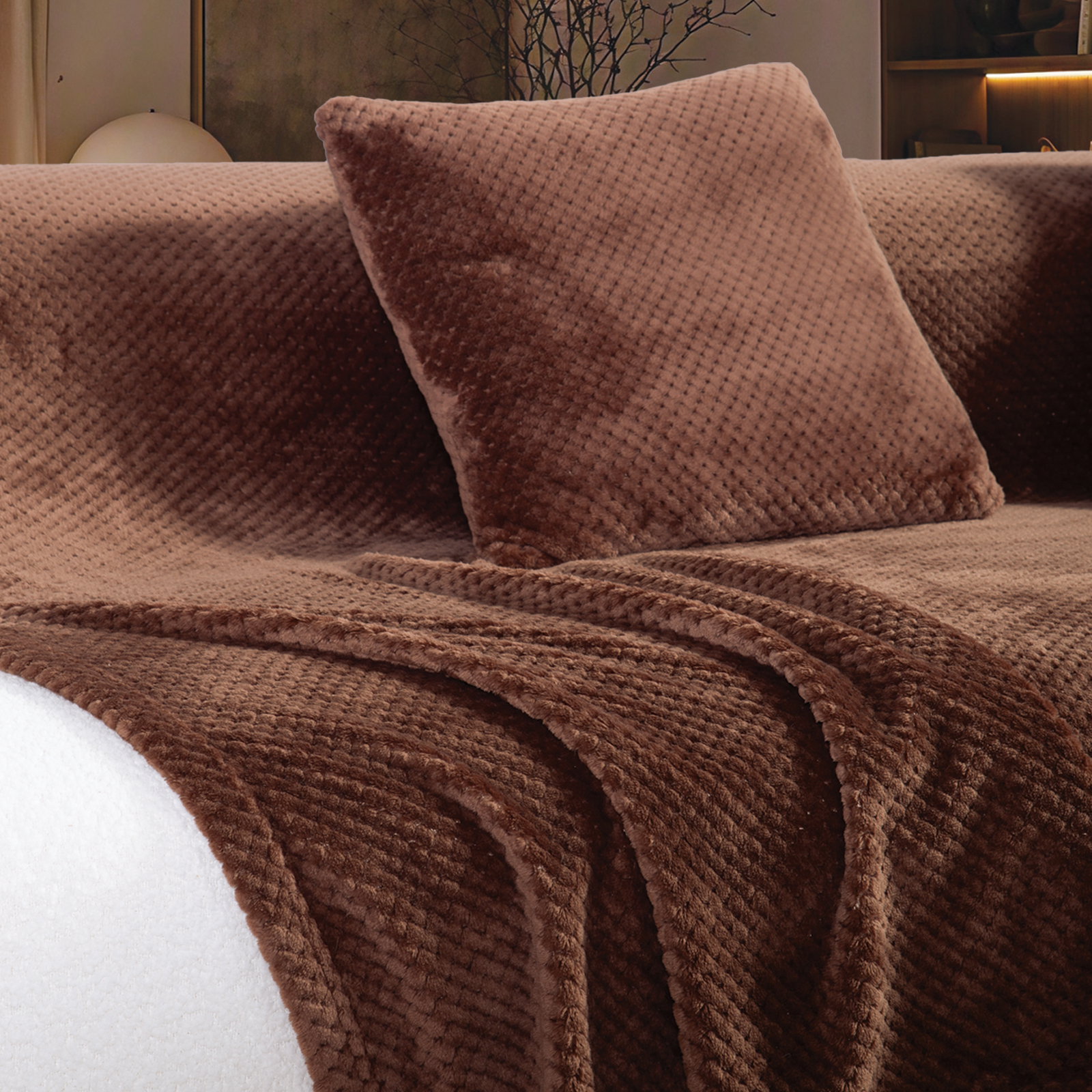 Μαξιλάρι Διακοσμητικό Nef-Nef Homeware Edinber 45x45 Brown