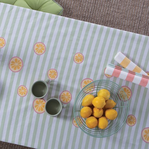 Τραπεζομάντηλο Nef-Nef Homeware Lemonade 140X140 Mint