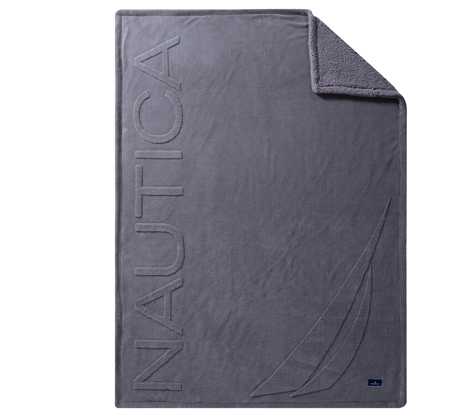 Διακοσμητικό Ριχτάρι Πολυθρόνας Nef-Nef Homeware Nau Coast 130X180 Grey