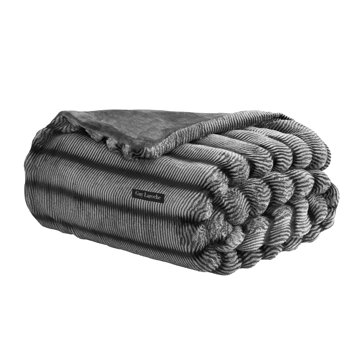 Κουβέρτα Υπέρδιπλη Guy Laroche Gazelle Black 220x240