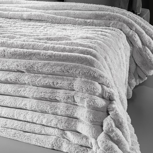 Κουβέρτα Υπέρδιπλη Guy Laroche 260X240 St.Moritz Silver