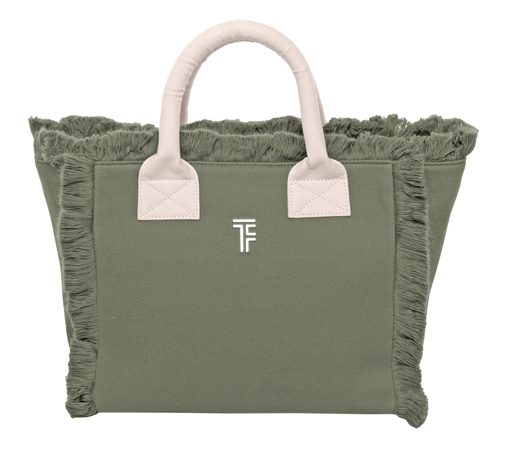 Tσάντα Θαλάσσης Xειρός Feel and Touch Caribbean Khaki/Ammos