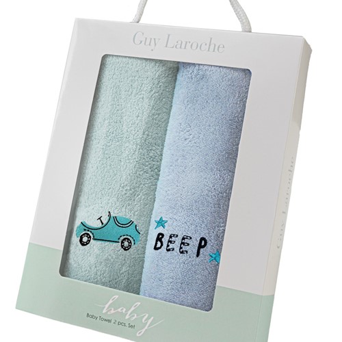 Βρεφικές Πετσέτες Guy Laroche (Σετ) Baby Towels Boy 3 (35X50)