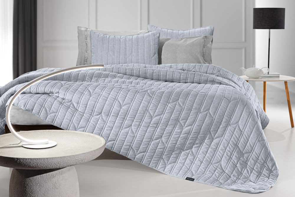 Κουβερλί Μονό Guy Laroche (Σετ) Aurora 180x240 Blue