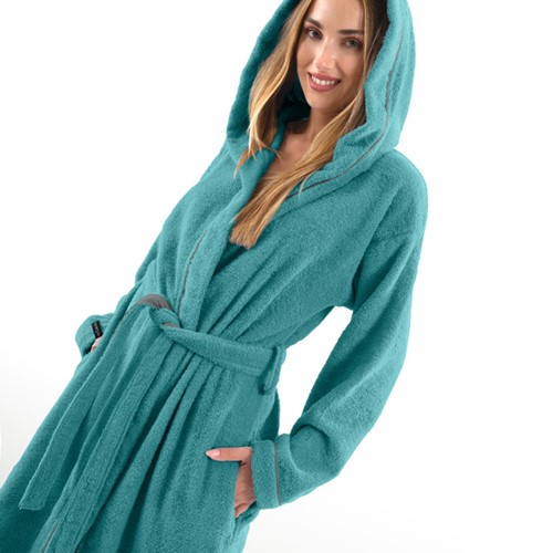 Μπουρνούζι Guy Laroche Casual Petrol X.Large