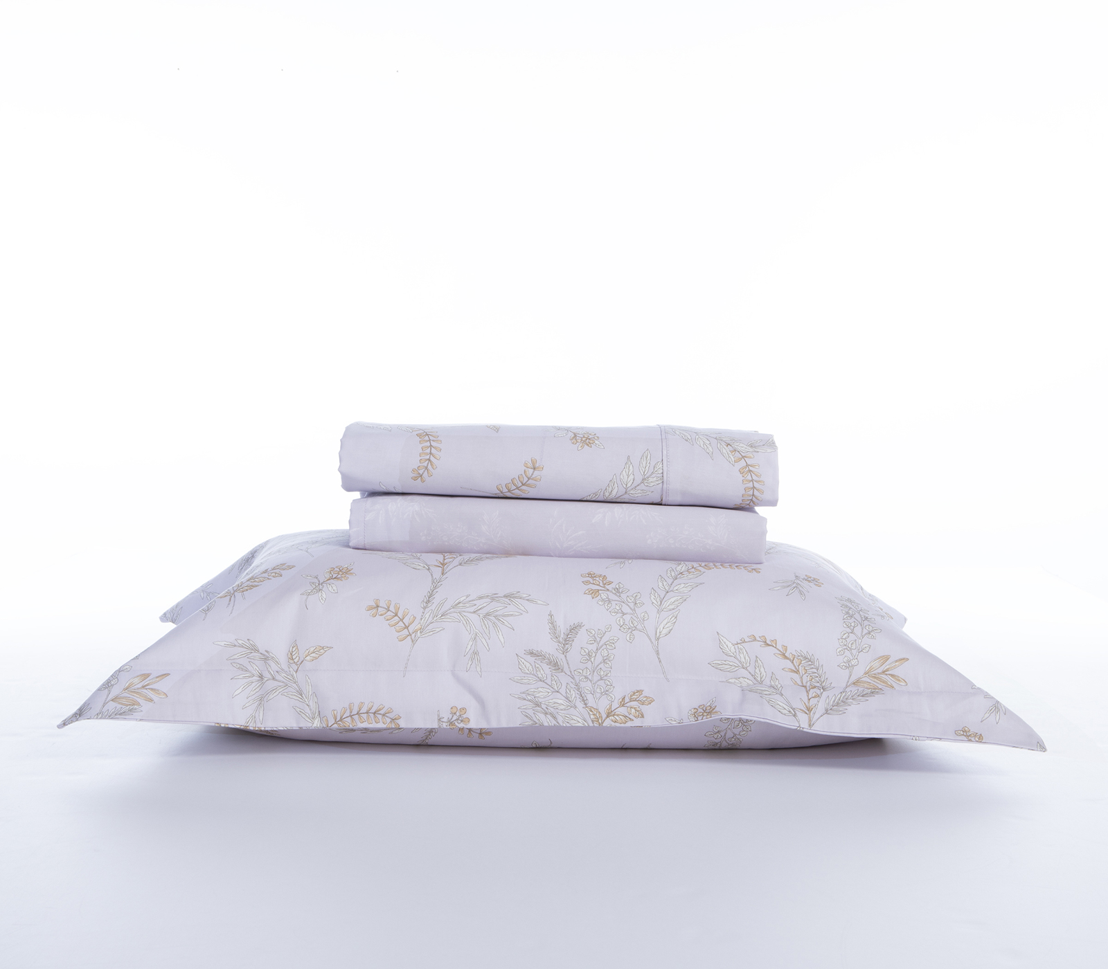 Σεντόνια Υπέρδιπλα Βαμβακοσατέν Nef-Nef Homeware (Σετ) Vendora 240X270 Lilac