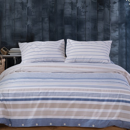 Σεντόνια King Size Nef-Nef Homeware (Σετ) Nautica -Nau Ocean 280Χ270 Denim