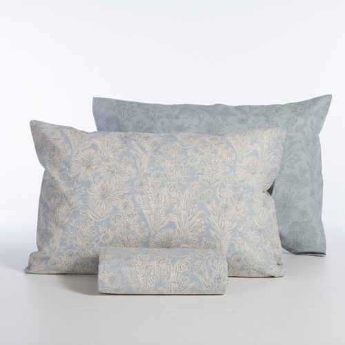 Παπλωματοθήκη Υπέρδιπλη Nef-Nef Homeware (Σετ) Lucil 240x230 Blue