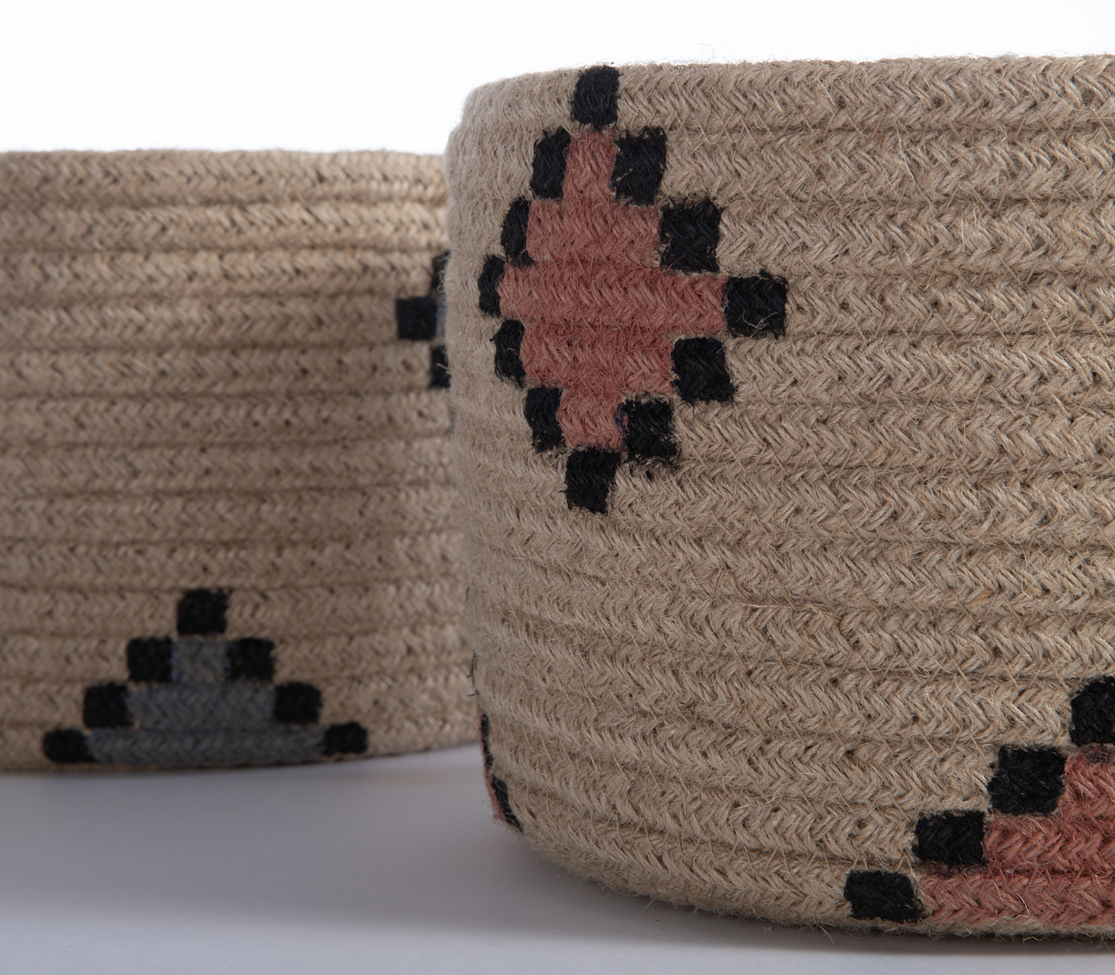 Καλάθι Nef-Nef Homeware Alemao D22x14 Natural/Terra