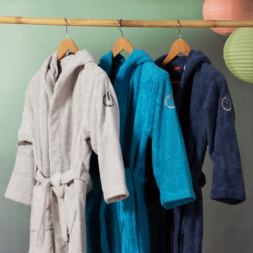 Παιδικό Μπουρνούζι Nef-Nef Homeware Color Kids Grey Age 12