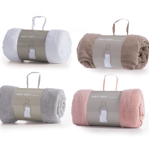 Πετσέτα Παρεό Nef-Nef Sandy 146Χ80 White