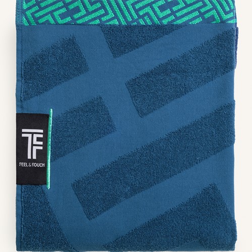 Πετσέτα Θαλάσσης Fresh Feel & Touch Cobalt (90X180)