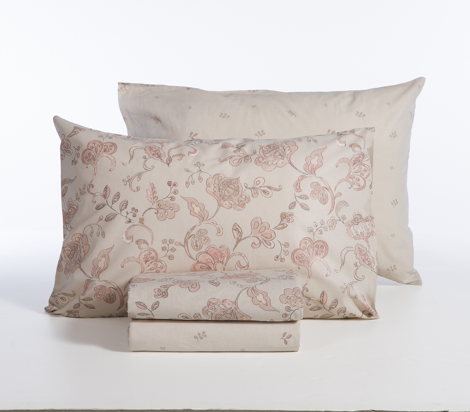 Σεντόνια King Size Nef-Nef Homeware (Σετ) με λάστιχο Carena 270X270  Grey