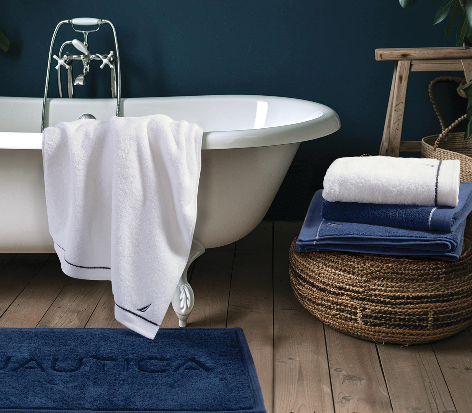 Πετσέτα Σώματος Nef-Nef Homeware Nau Coast 70X140 White