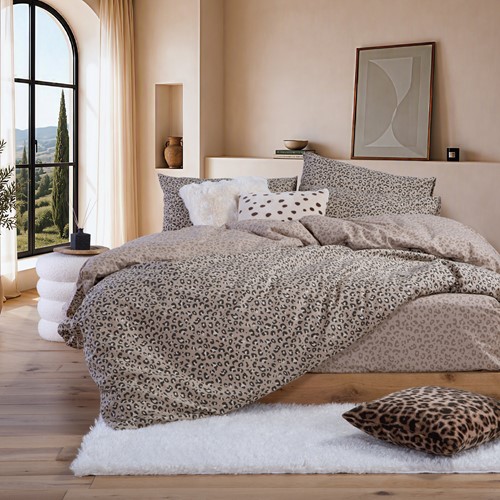 Σεντόνια Μονά Nef-Nef Homeware (Σετ) Βαμβακερά Wild 170X270 Beige