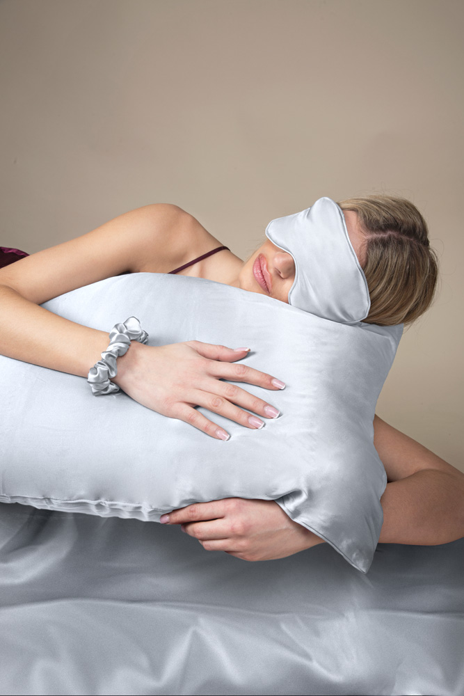 Σετ Ύπνου Feel and Touch Beauty Sleep Silver (3ΤΧΜ)