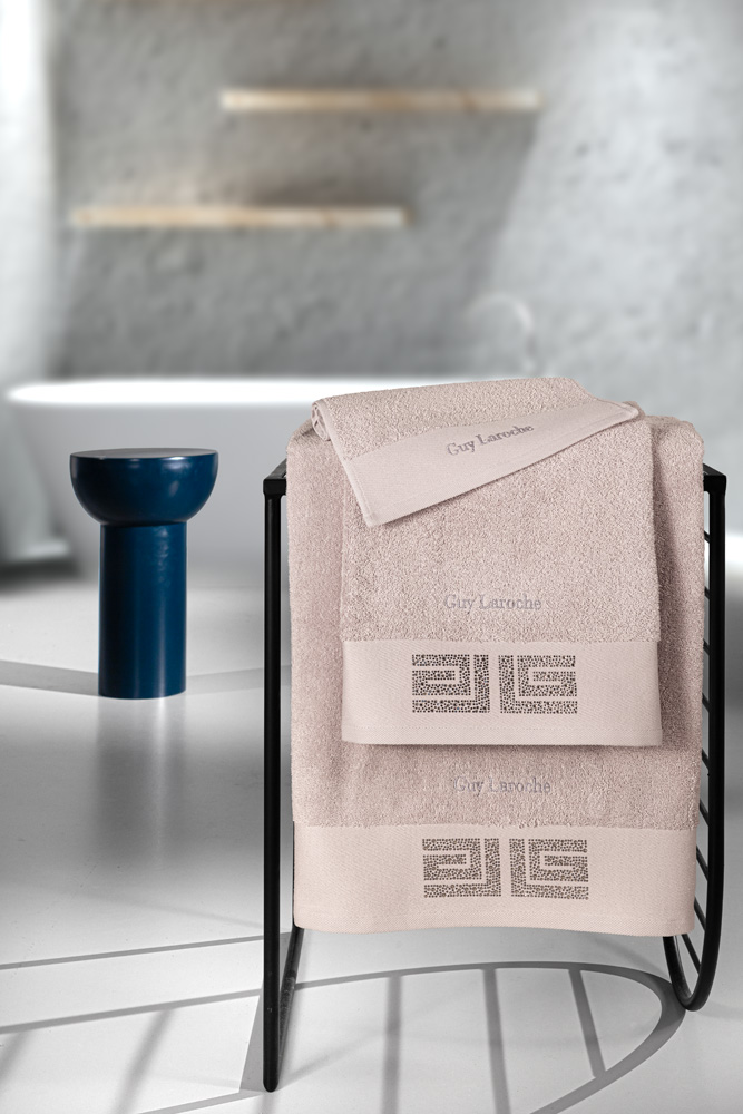 Σετ Πετσέτες Guy Laroche Marlen Old Pink 3τμχ