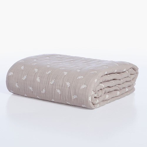 Κουβέρλι Υπέρδιπλο Nef-Nef Homeware Surreal 230x240 Beige