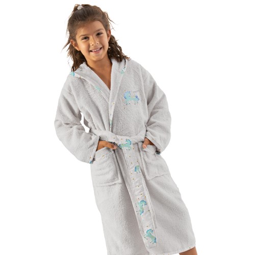 Βρεφικό Μπουρνούζι Saint Clair Pinto Aqua ( Ηλικία 4-6)