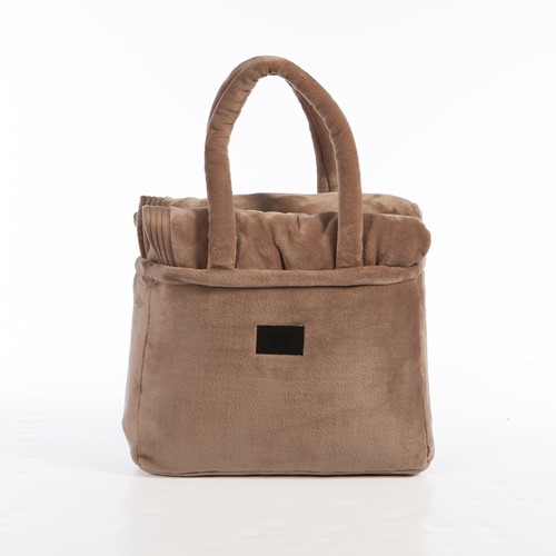 Κουβέρτα Υπέρδιπλη Nef-Nef Homeware Velosso 24 230x240 Mocca