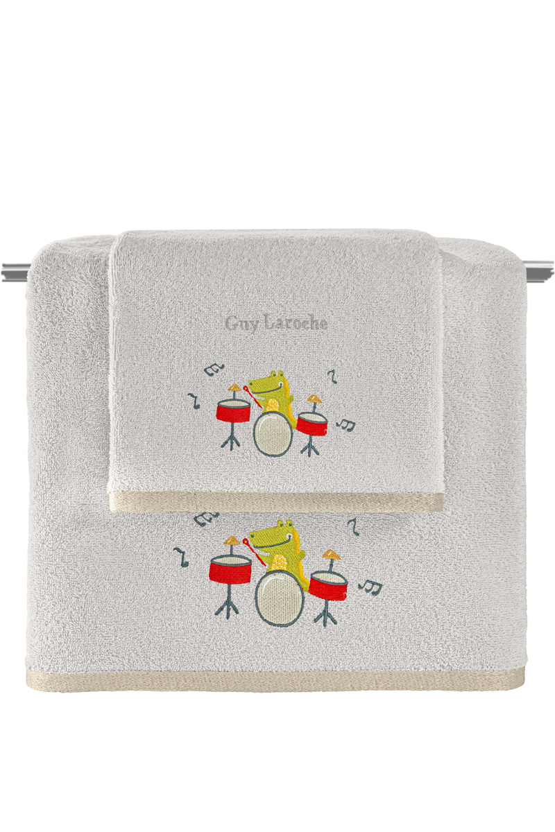 Σετ Πετσέτες Guy Laroche (Σετ) Band Natural-Silver
