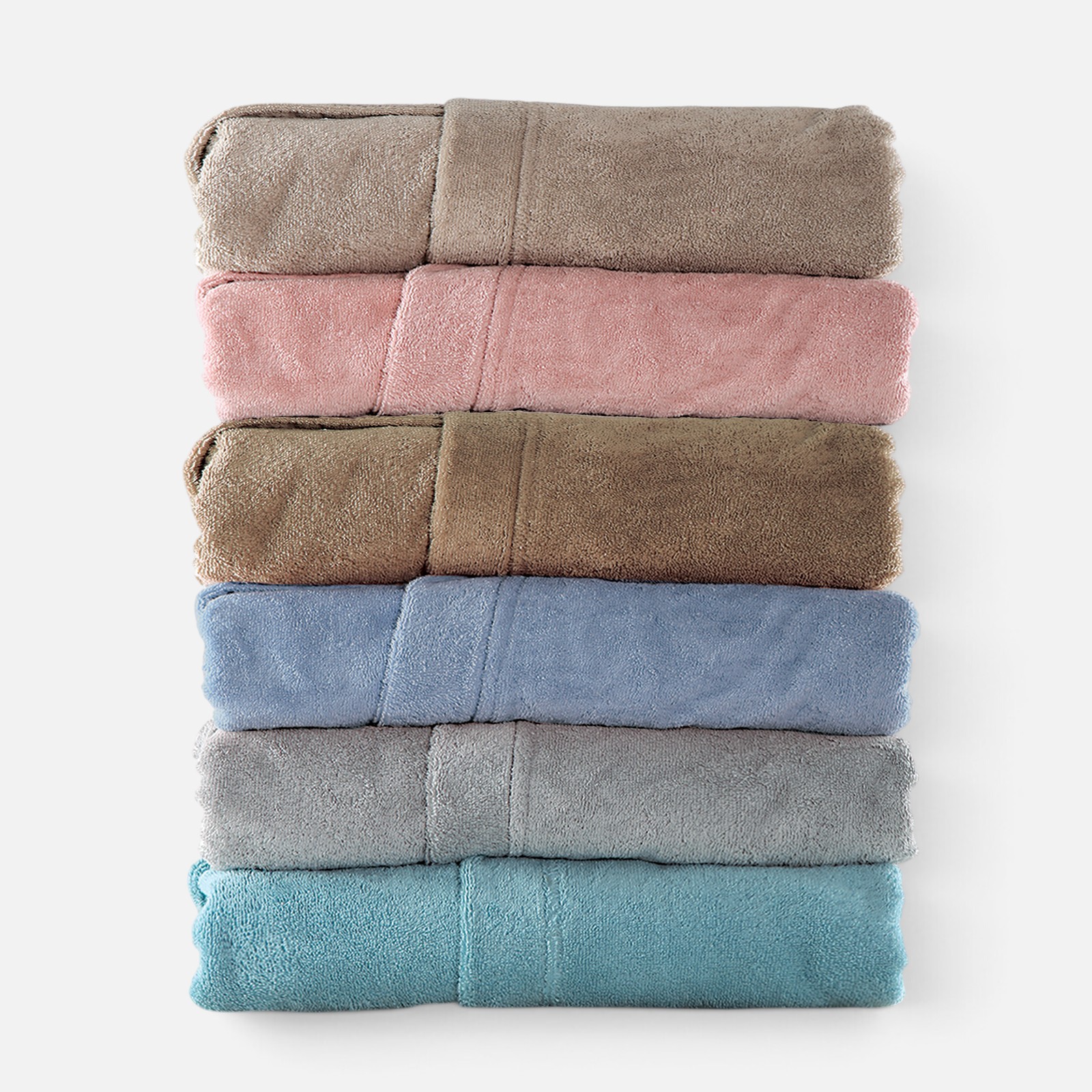 Μπουρνούζι Nef-Nef Homeware με Κουκούλα Comfort Mocca X.X.Large