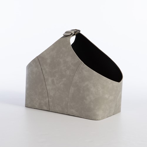 Καλάθι Nef-Nef Homeware με υφή δέρματος Lethal 20X20X7