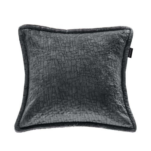 Ριχτάρι Πολυθρόνας Guy Laroche Bolzano Anthracite 130X170 + Mαξιλάρι 40X40+2.5 χωρίς γέμιση