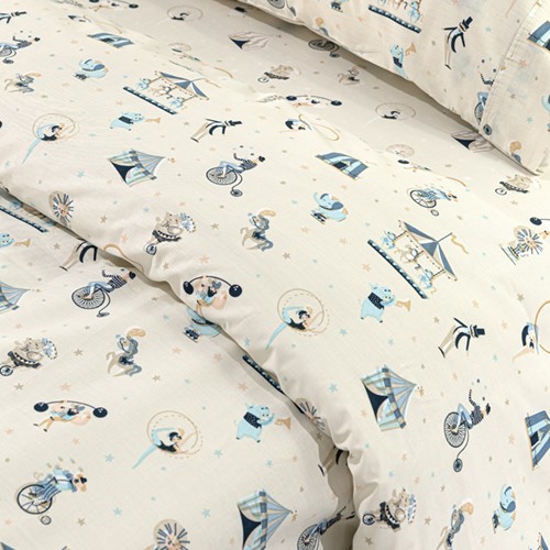 Παιδική Παπλωματοθήκη Saint Clair (Σετ) Enjoy 165X225 Sky