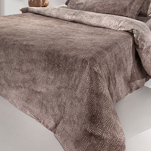 Σεντόνια Ημίδιπλα Guy Laroche (Σετ) Safari Choco 180X265