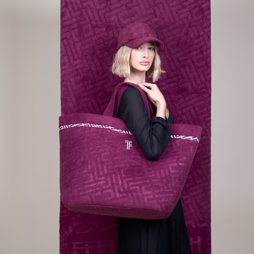 Τσάντα Θαλάσσης Feel and Touch Icon Aubergine