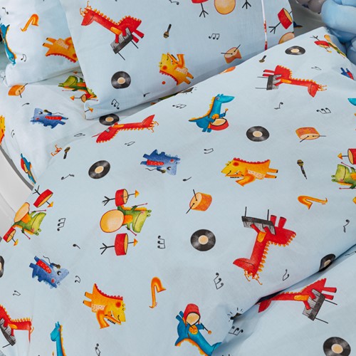 Βρεφικά Σεντόνια Guy Laroche Band Sky 115X170