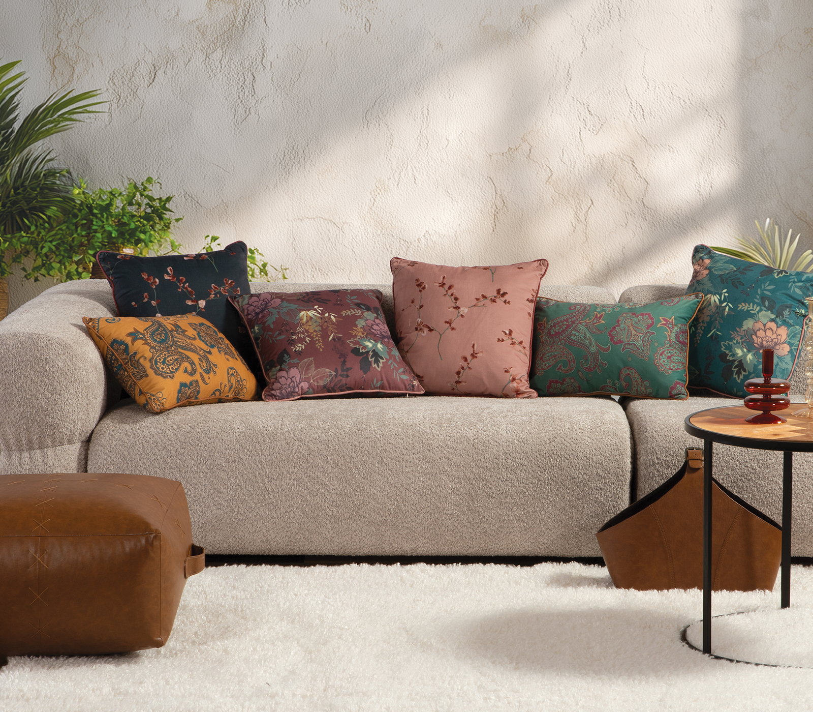 Διασκοσμητικό Μαξιλάρι Nef-Nef Homeware Vania 45Χ45 Rose