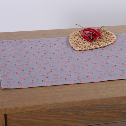 Tραβέρσα Nef-Nef Homeware Peppers 45X140 Grey