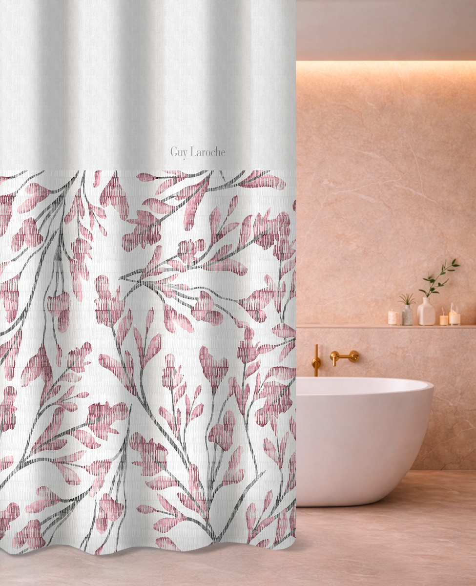 Κουρτίνα Μπάνιου Guy Laroche Ortega Melange 240X185