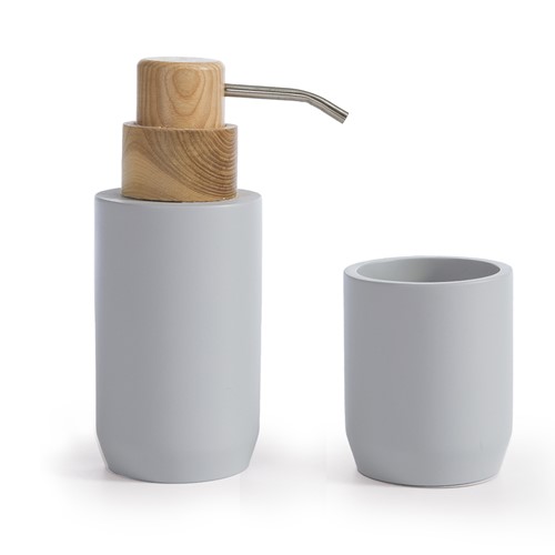 Δοχείο Κρεμοσάπουνου Nef-Nef Homeware Feran Grey