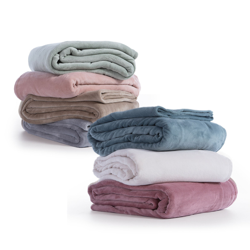 Kουβέρτα Fleece Μονή Nef-Nef Homeware Cosy 160Χ220 D.Blue