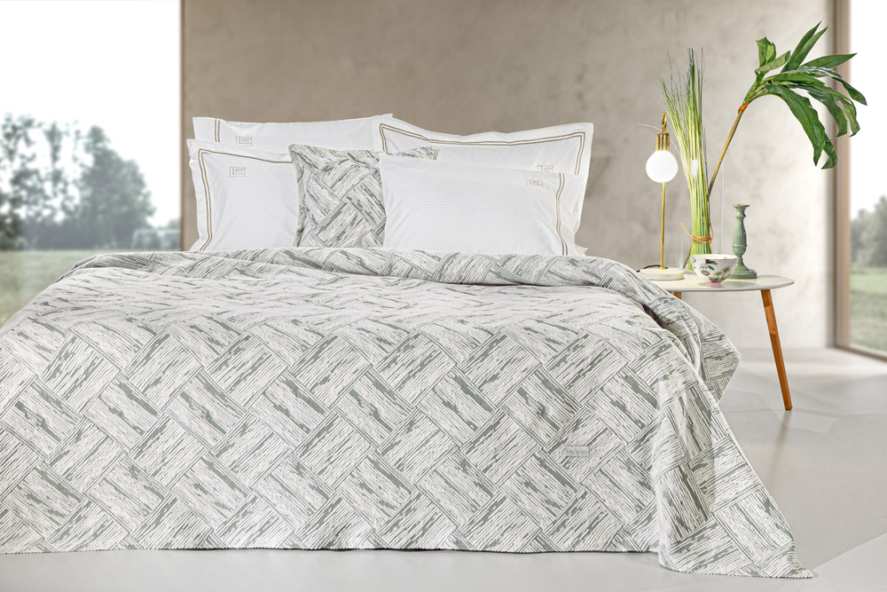 Κουβέρτα King Size Guy Laroche Lucid 260X250 Verde