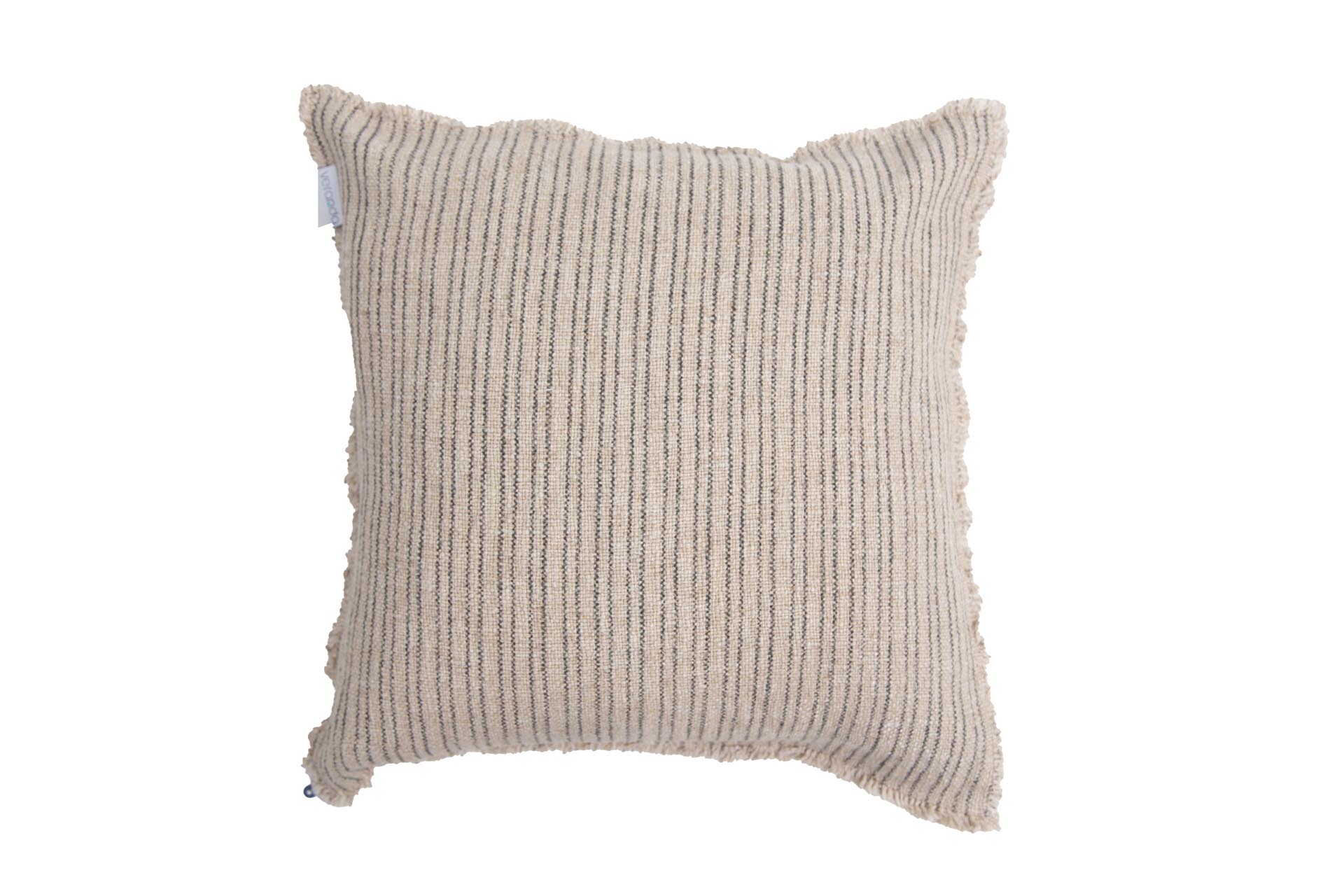 Διακοσμητική Μαξιλαροθήκη Verve Natural/Blackish (45×45)