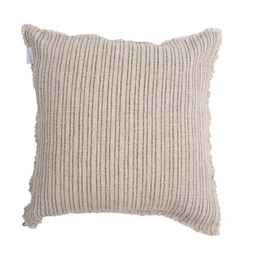 Διακοσμητική Μαξιλαροθήκη Verve Natural/Blackish (45×45)