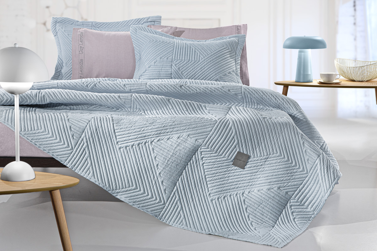 Κουβερλί Ημίδιπλο Guy Laroche (Σετ) Ziana Denim 180X240