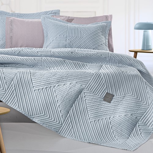 Κουβερλί Ημίδιπλο Guy Laroche (Σετ) Ziana Denim 180X240