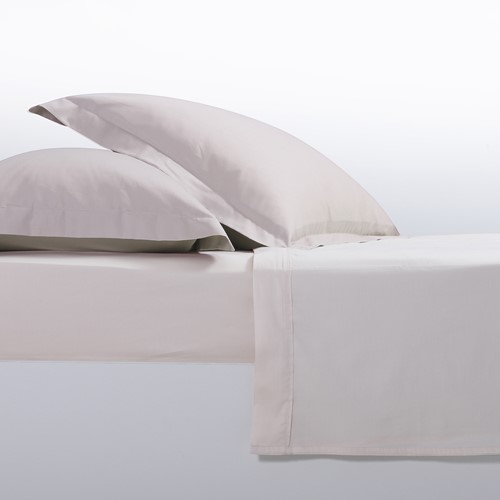 Σεντόνι Μεμονωμένο Υπέρδιπλο Nef-Nef Homeware Με Λάστιχο Βαμβακοσατέν Elements 24 160Χ200+35 Εcru