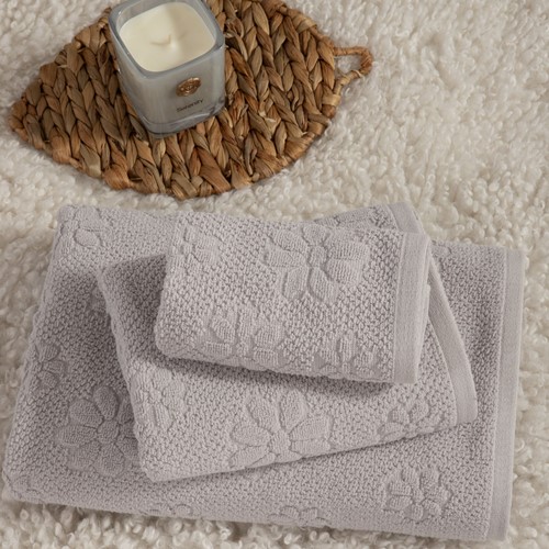 Πετσέτα Προσώπου Nef-Nef Homeware Margot 50x90 Grey