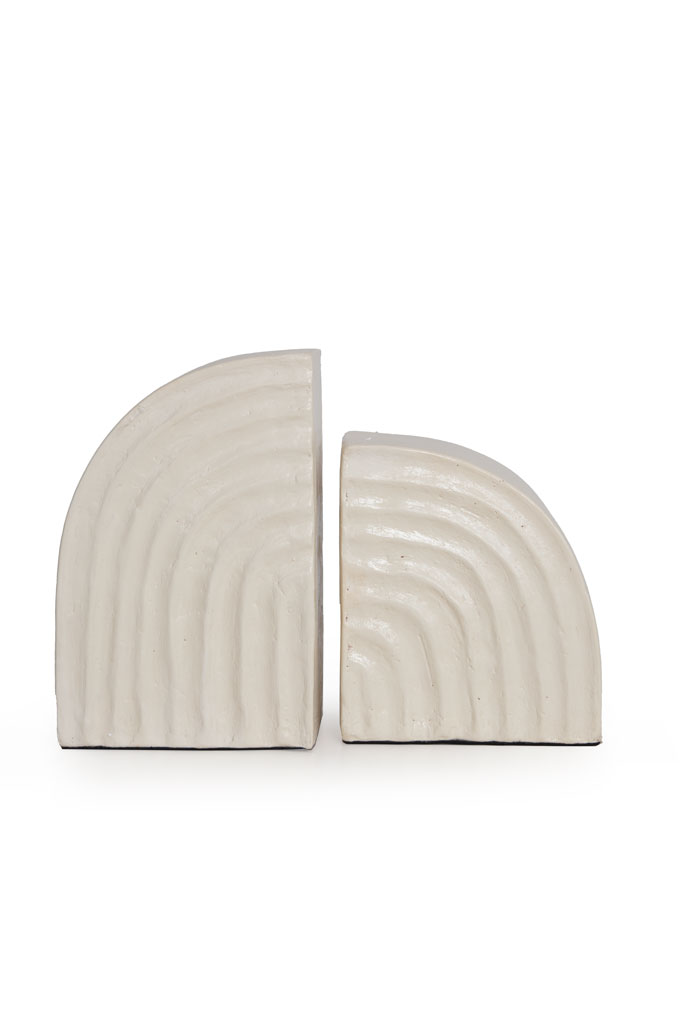 Διακοσμητικό Book End White (14x9x22) Soulworks