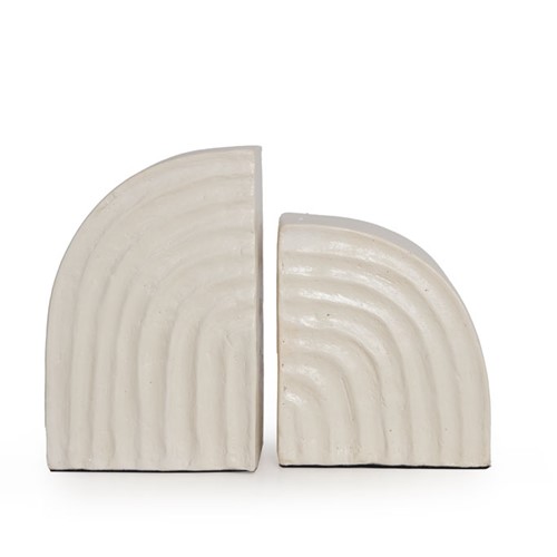 Διακοσμητικό Book End White (14x9x22) Soulworks