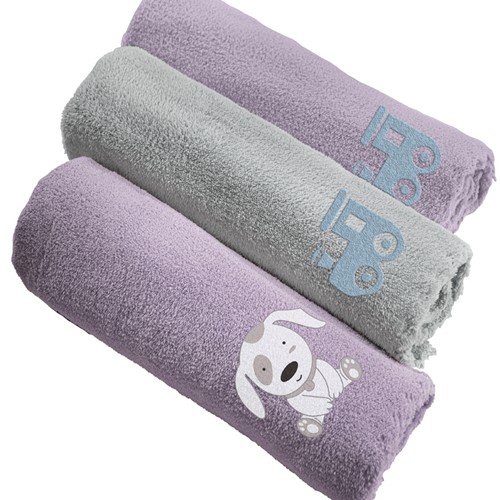 Κουβέρτα Fleece Guy Laroche Κούνιας 100X140 Puppy Iris