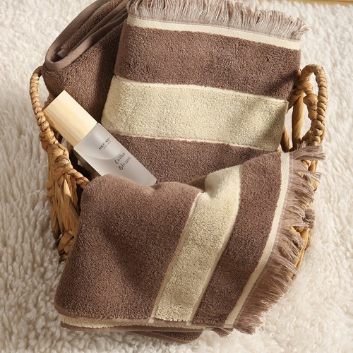 Πετσέτα Σώματος Nef-Nef Homeware Sentimen 70x140 Brown