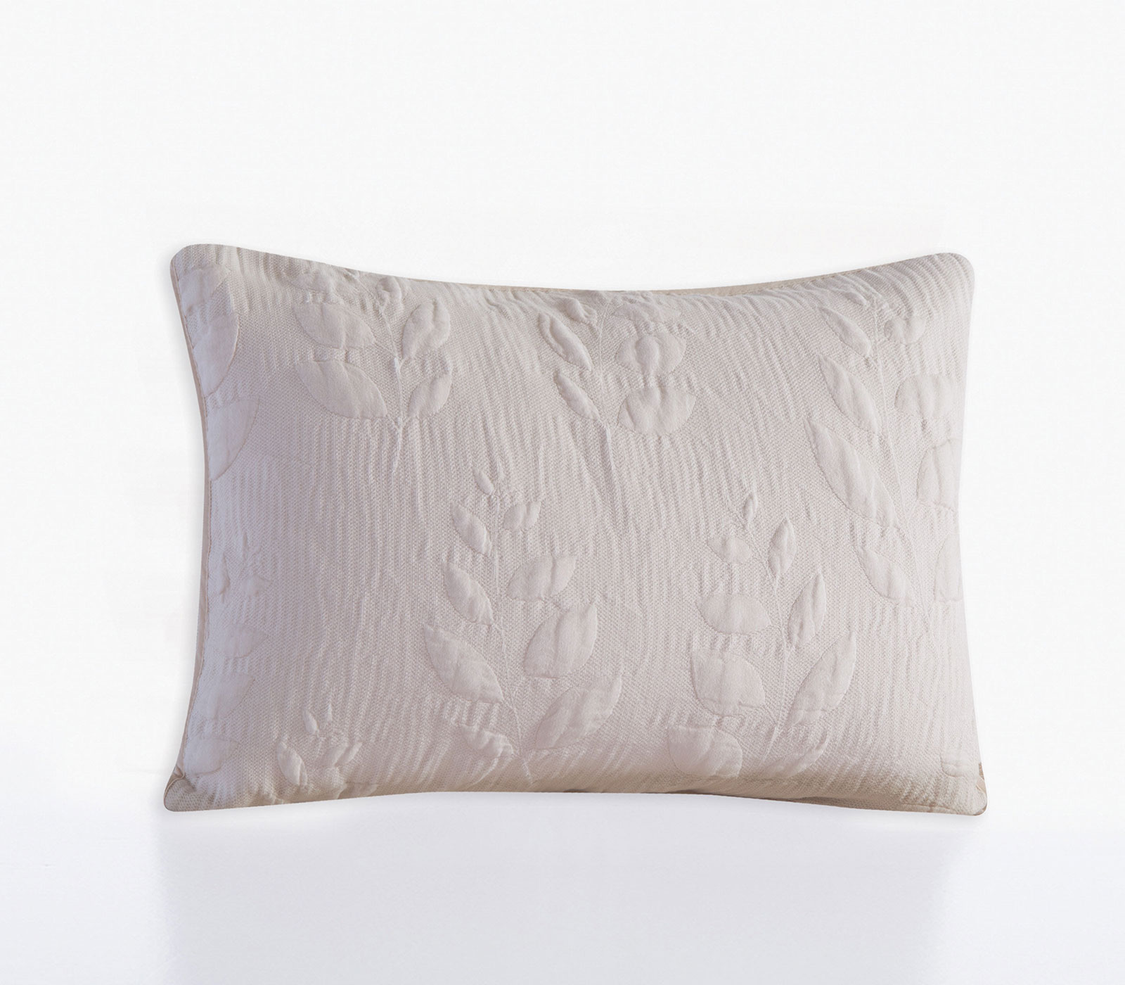 Ζεύγος Μαξιλαροθήκες Nef-Nef Homeware Emily Ecru 52x72