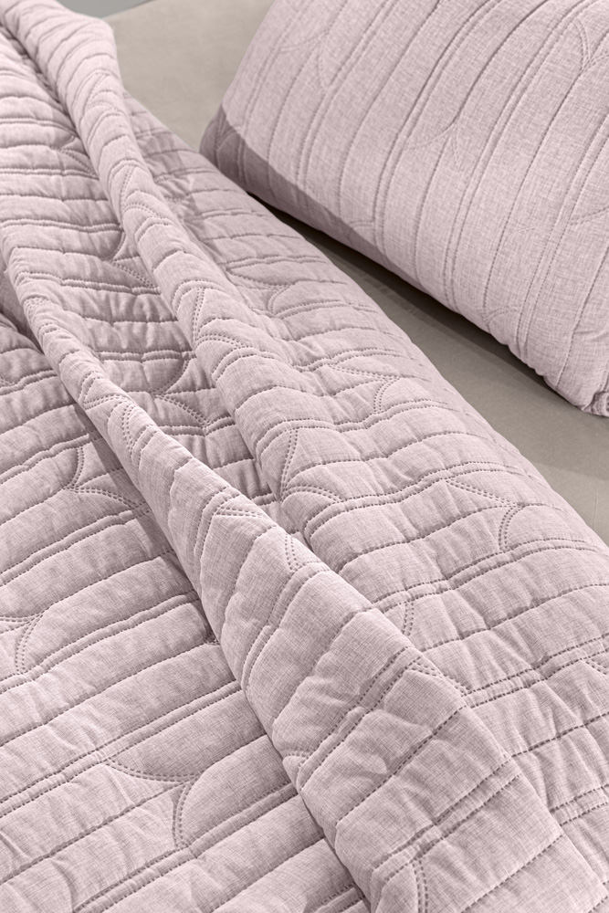 Κουβερλί Μονό Guy Laroche (Σετ) Aurora 180x240 Sepia